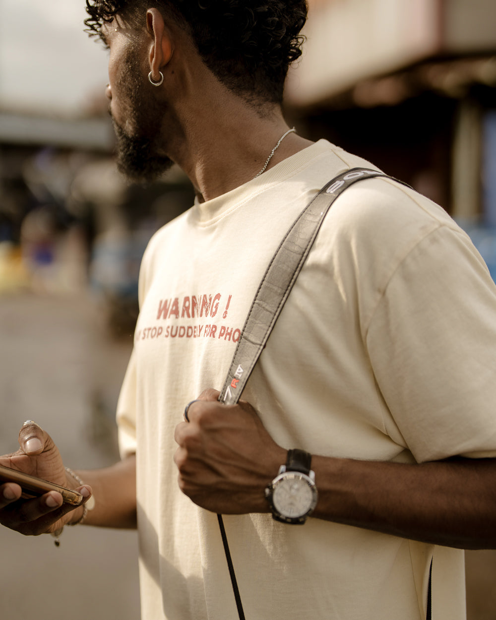 CLKIE CAMERAHOLIC OVERSIZE T