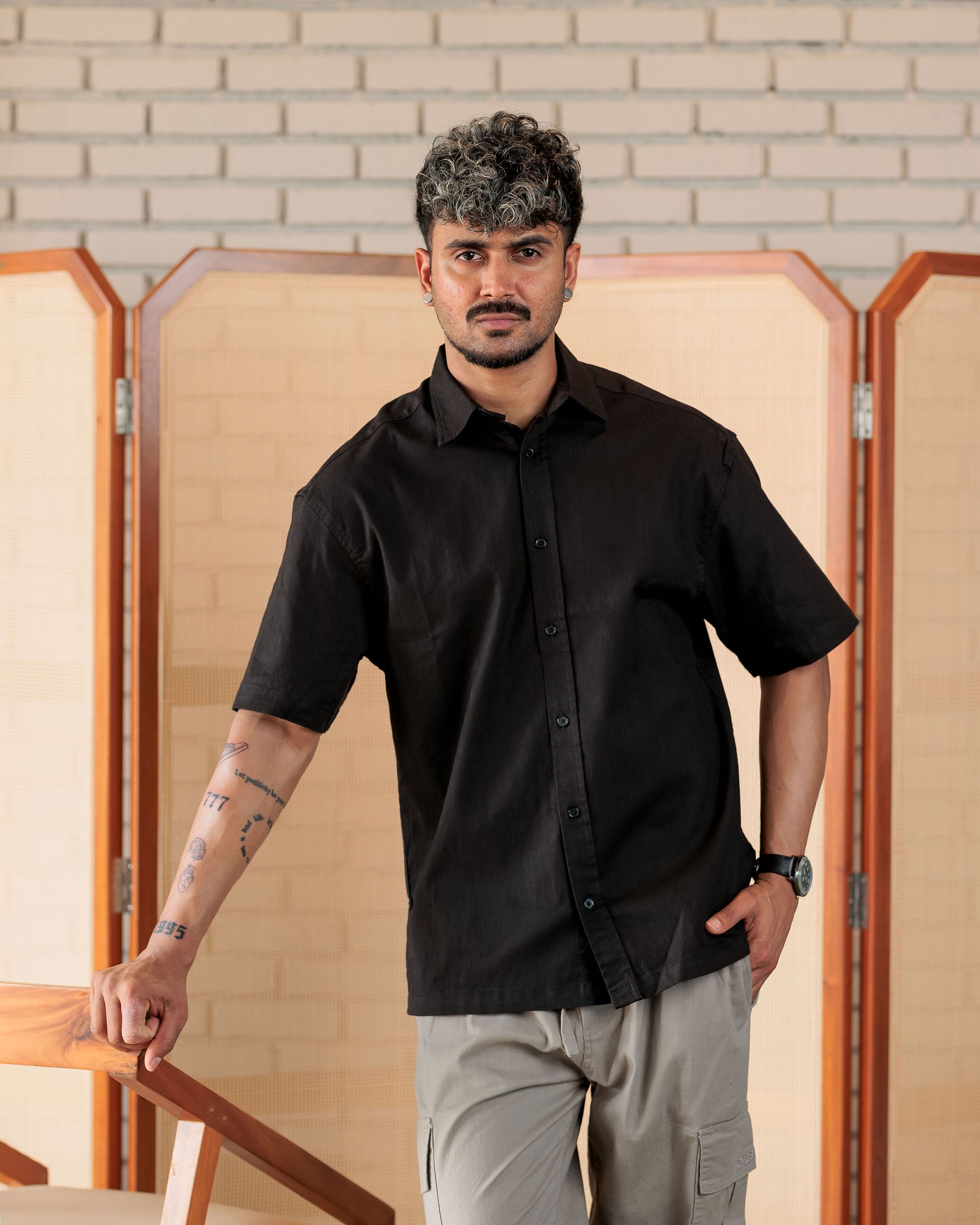 Nomad Oversize Linen Shirt