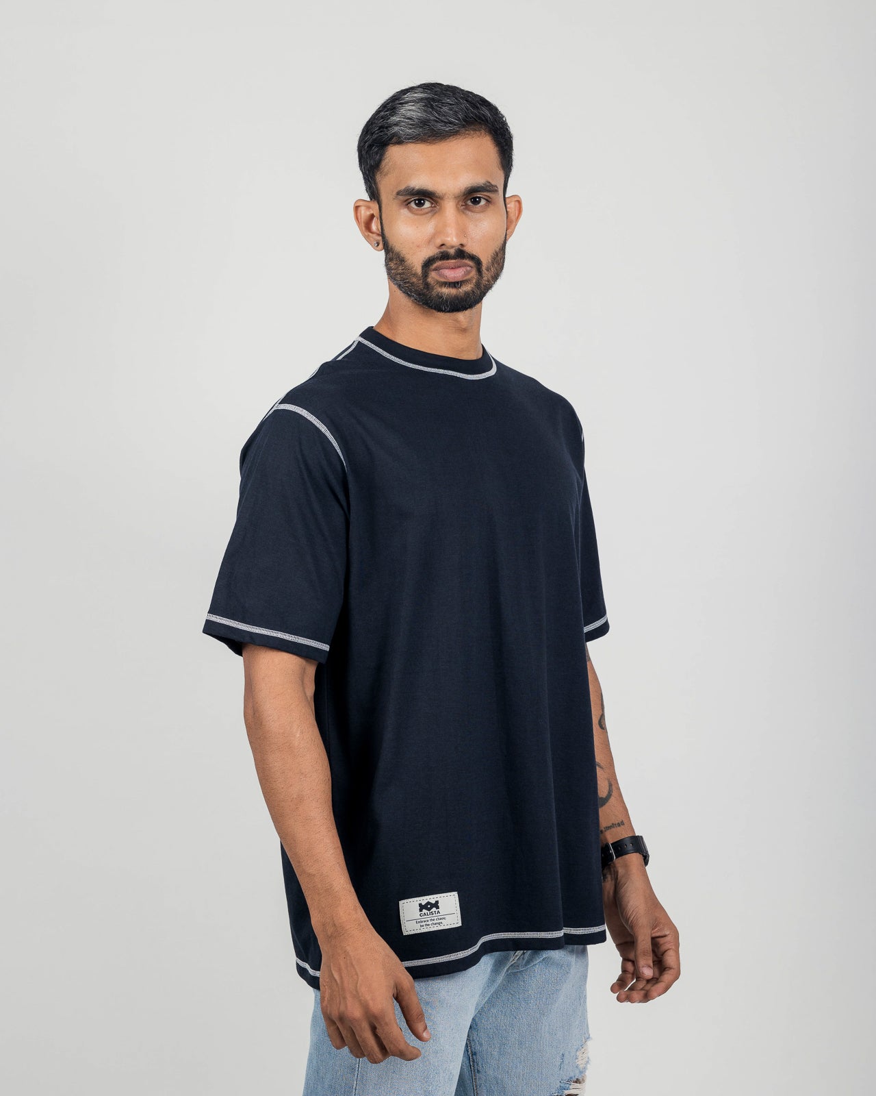 CHAIN STITCH - SUPER OVERSIZE RELAX T
