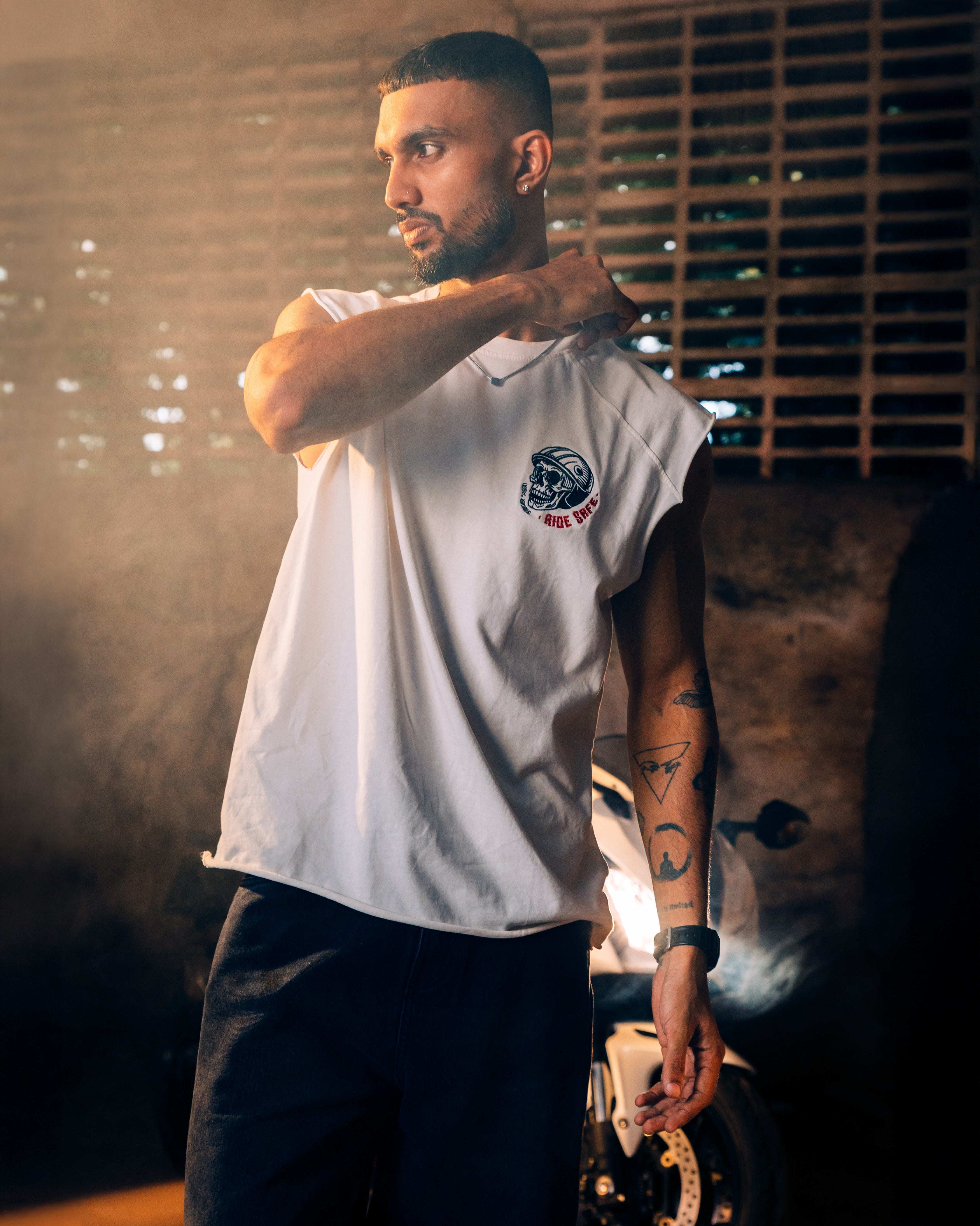 THROTTLE TANK TOP - RIDE SAFE