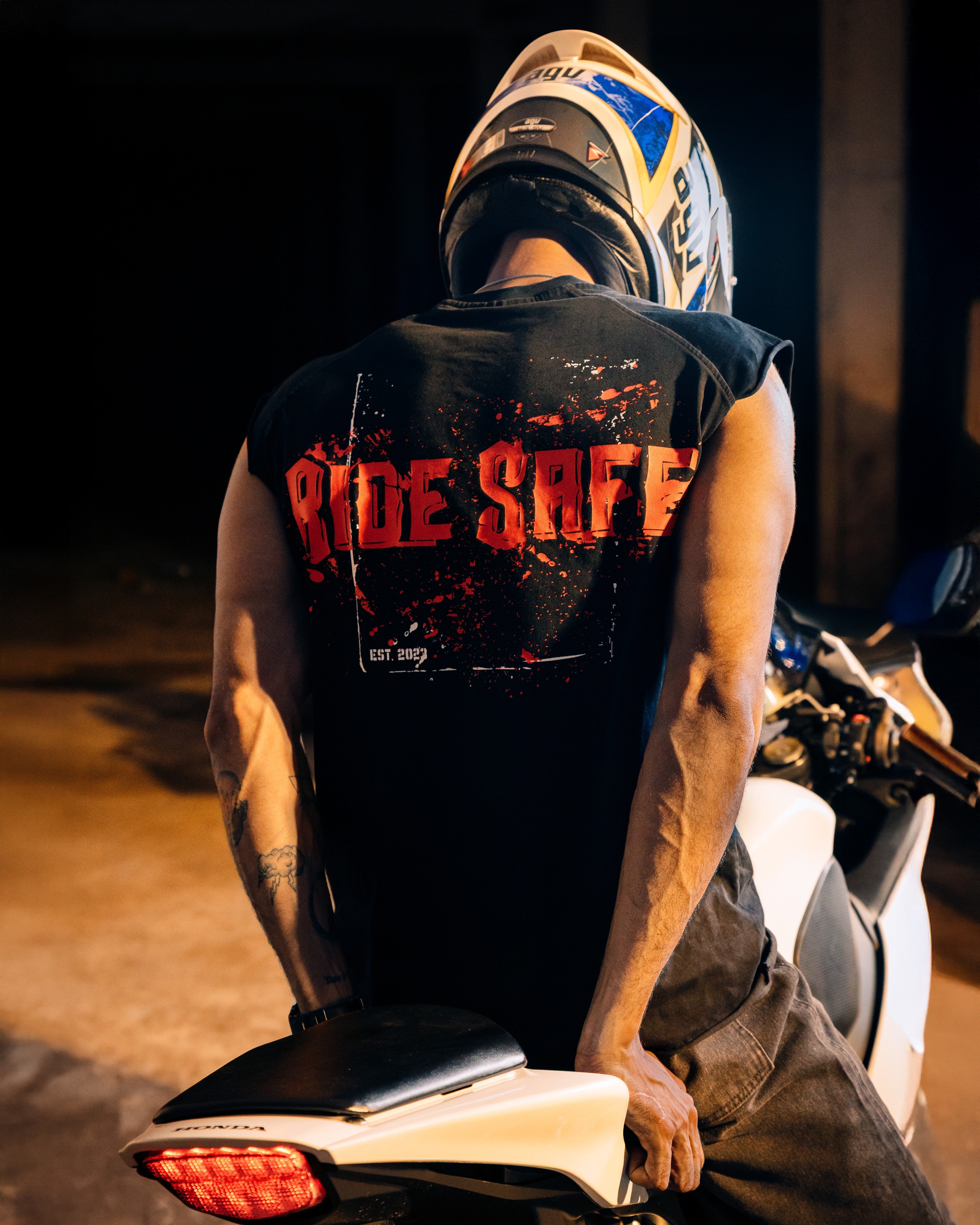 THROTTLE TANK TOP - RIDE SAFE