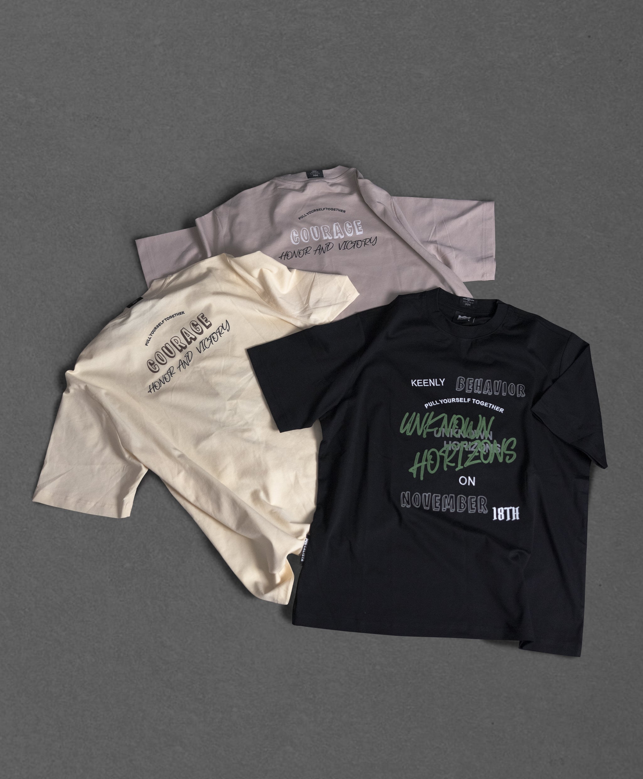 COURAGE OVERSIZE T