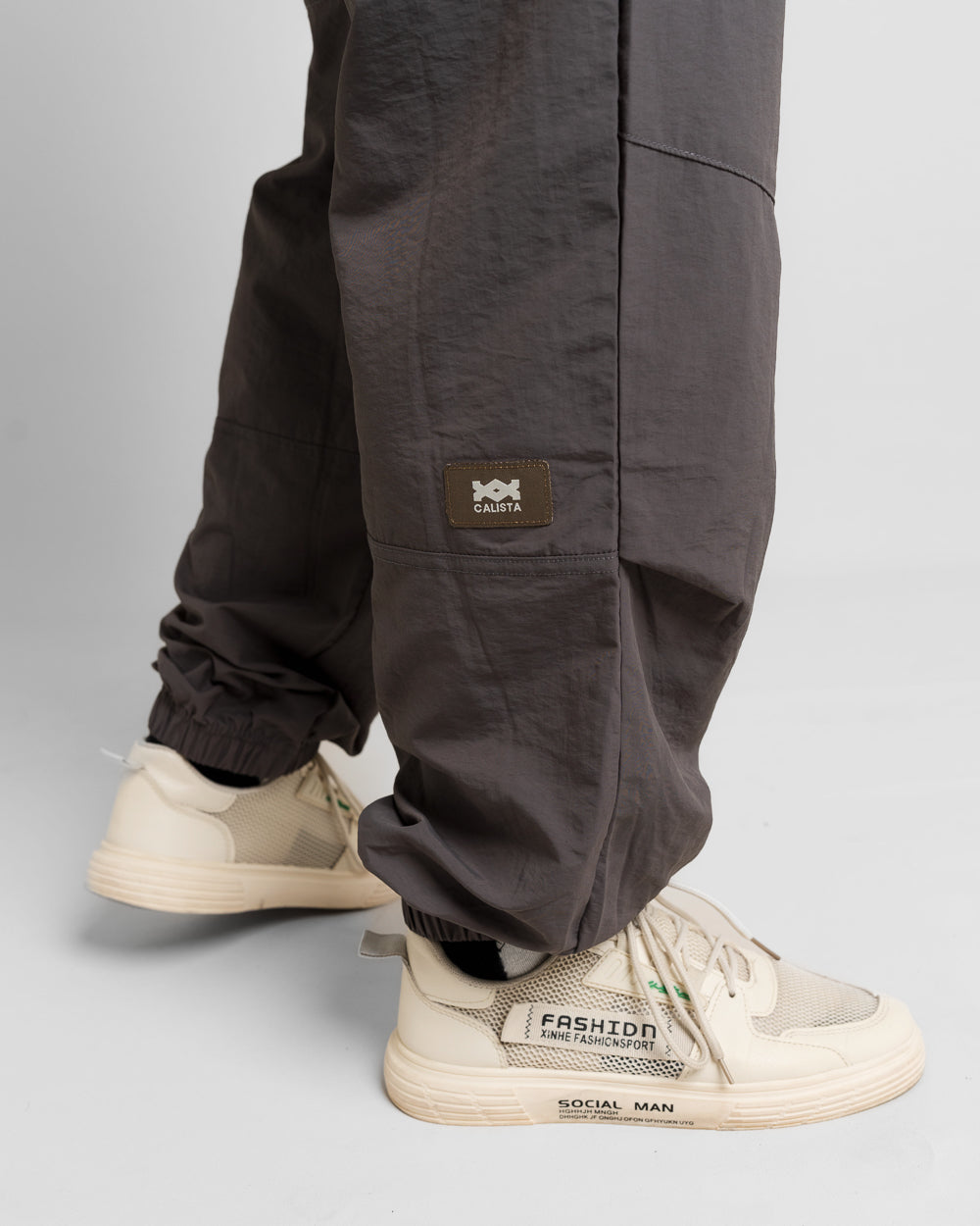 CALISTA BAGGY TWO TONE PANT