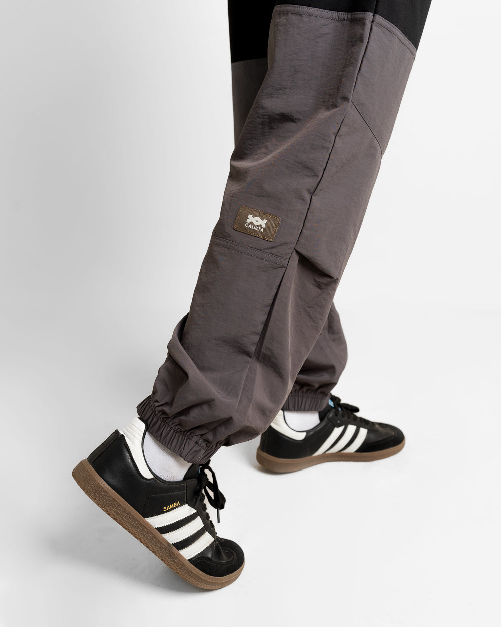 CALISTA BAGGY TWO TONE PANT