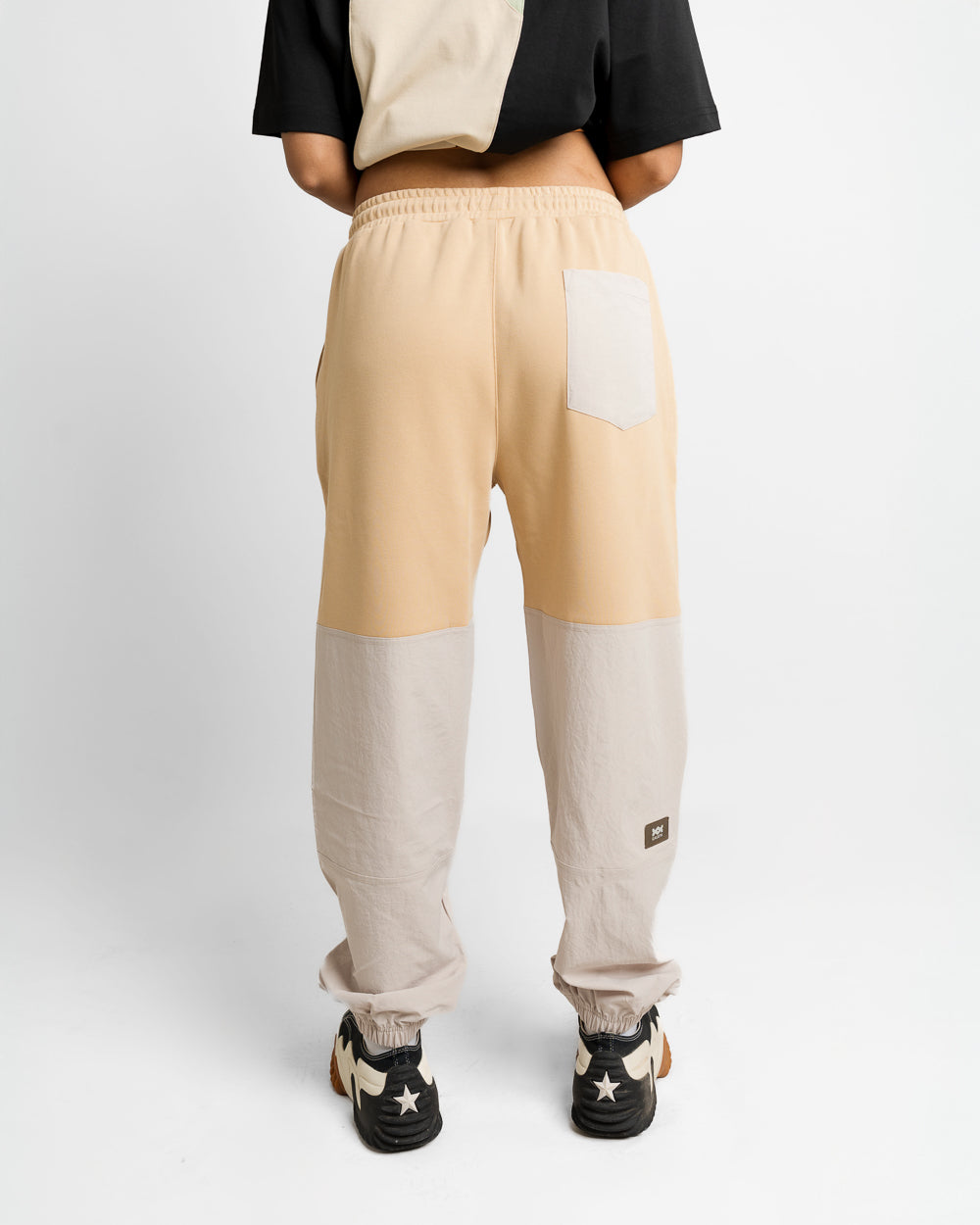 CALISTA BAGGY TWO TONE PANT
