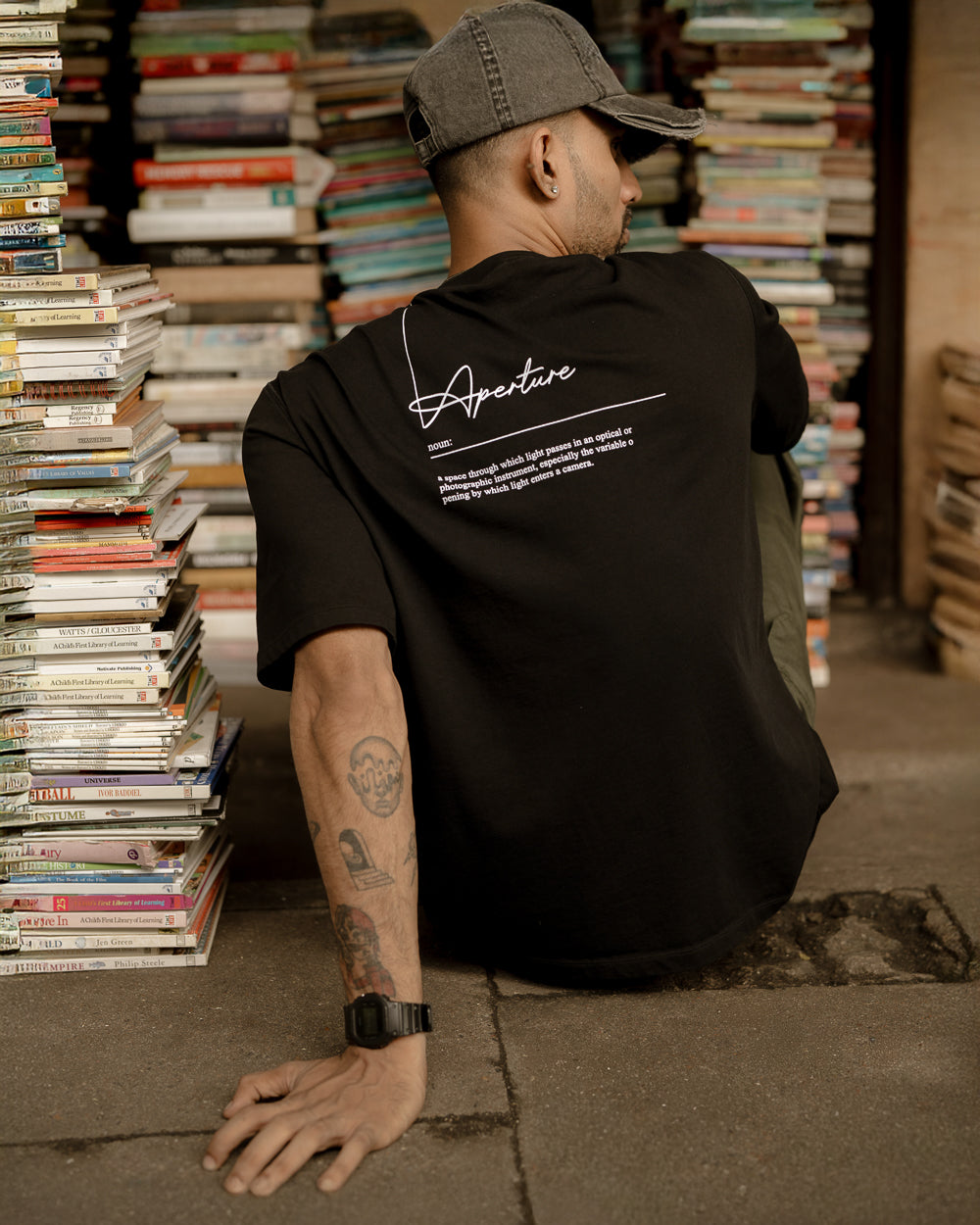 TIK TAK TOE OVERSIZED T