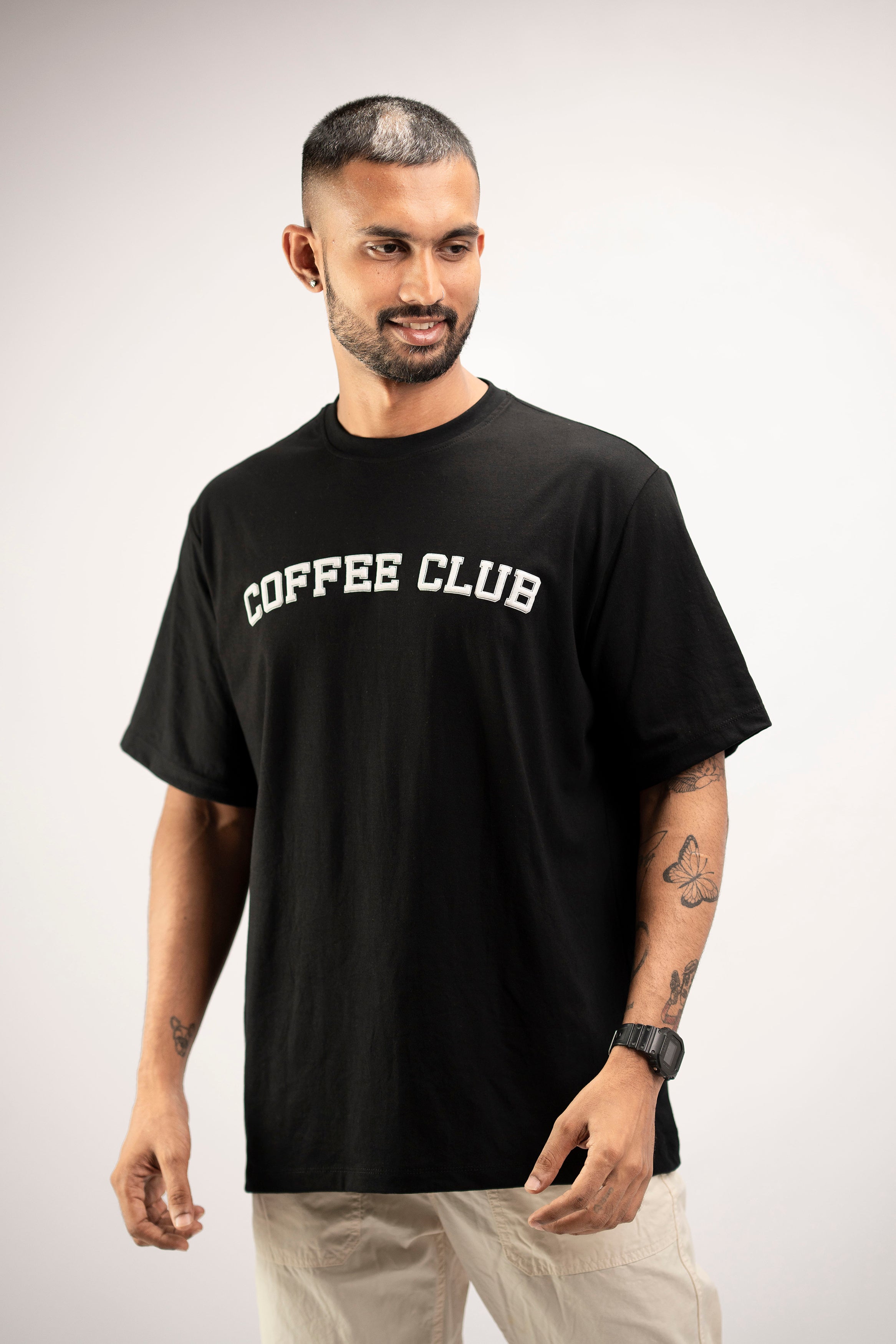 COFFEE CLUB OVERSIZED RELAX T