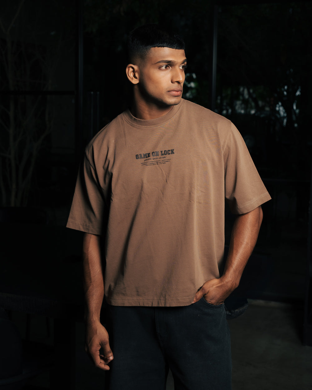 MENS CROP T
