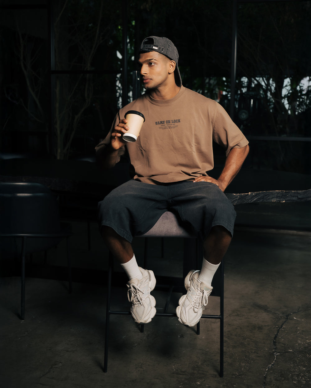 MENS CROP T