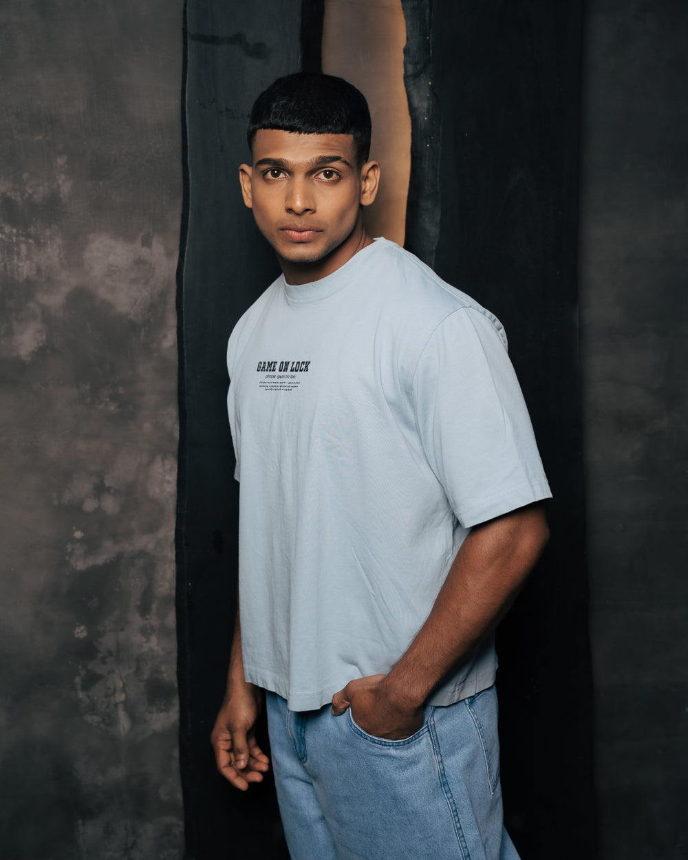 MENS CROP T