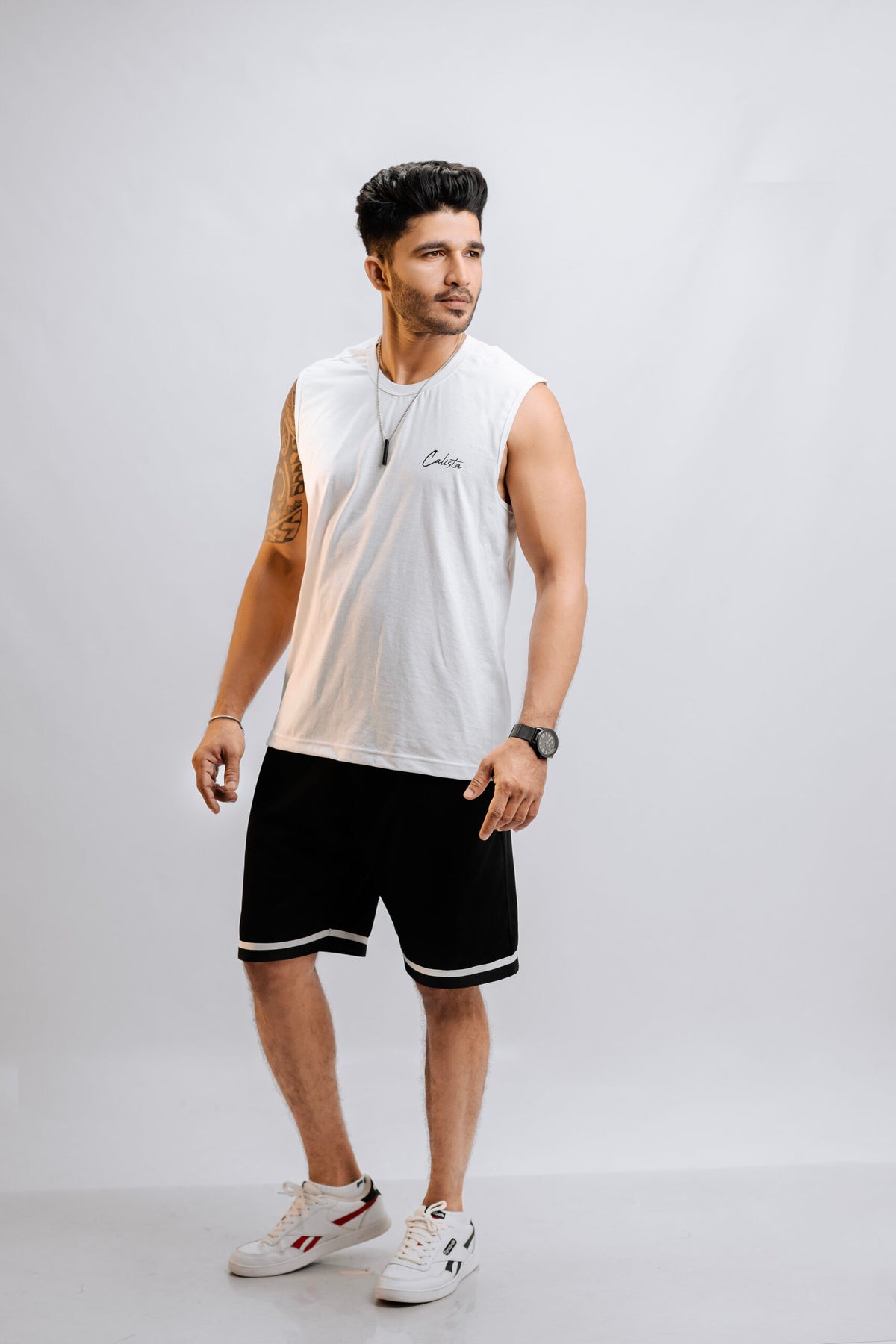CUFF ARM T- SHIRT