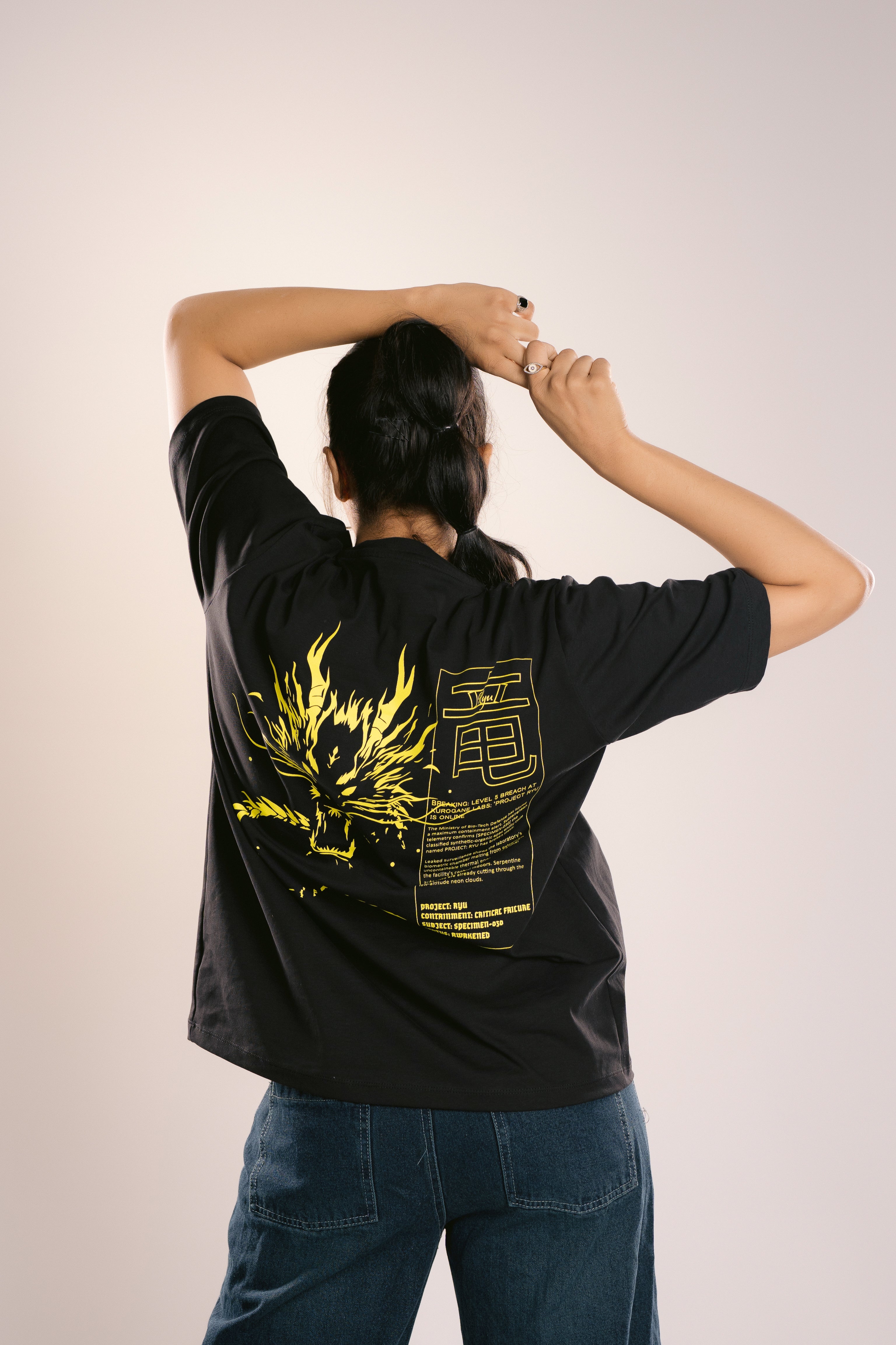 DRAGON GRAPHIC OVERSIZE T