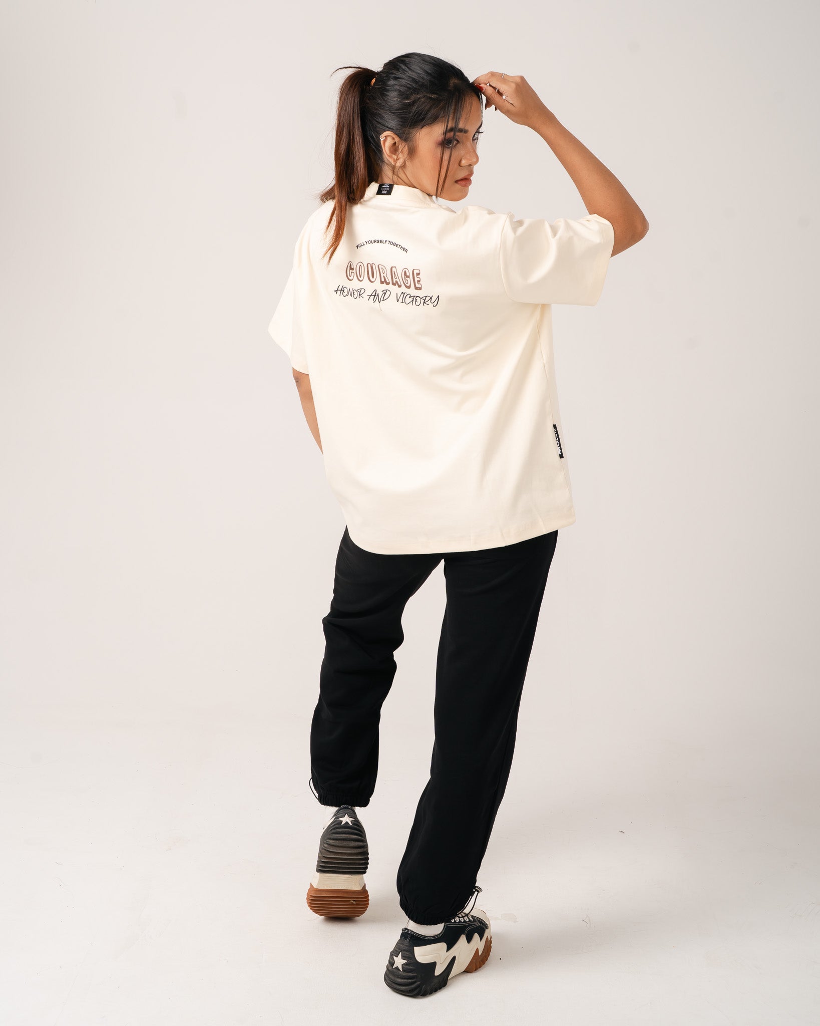 COURAGE OVERSIZE T