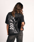 OVERSIZE GRAPHIC CROP