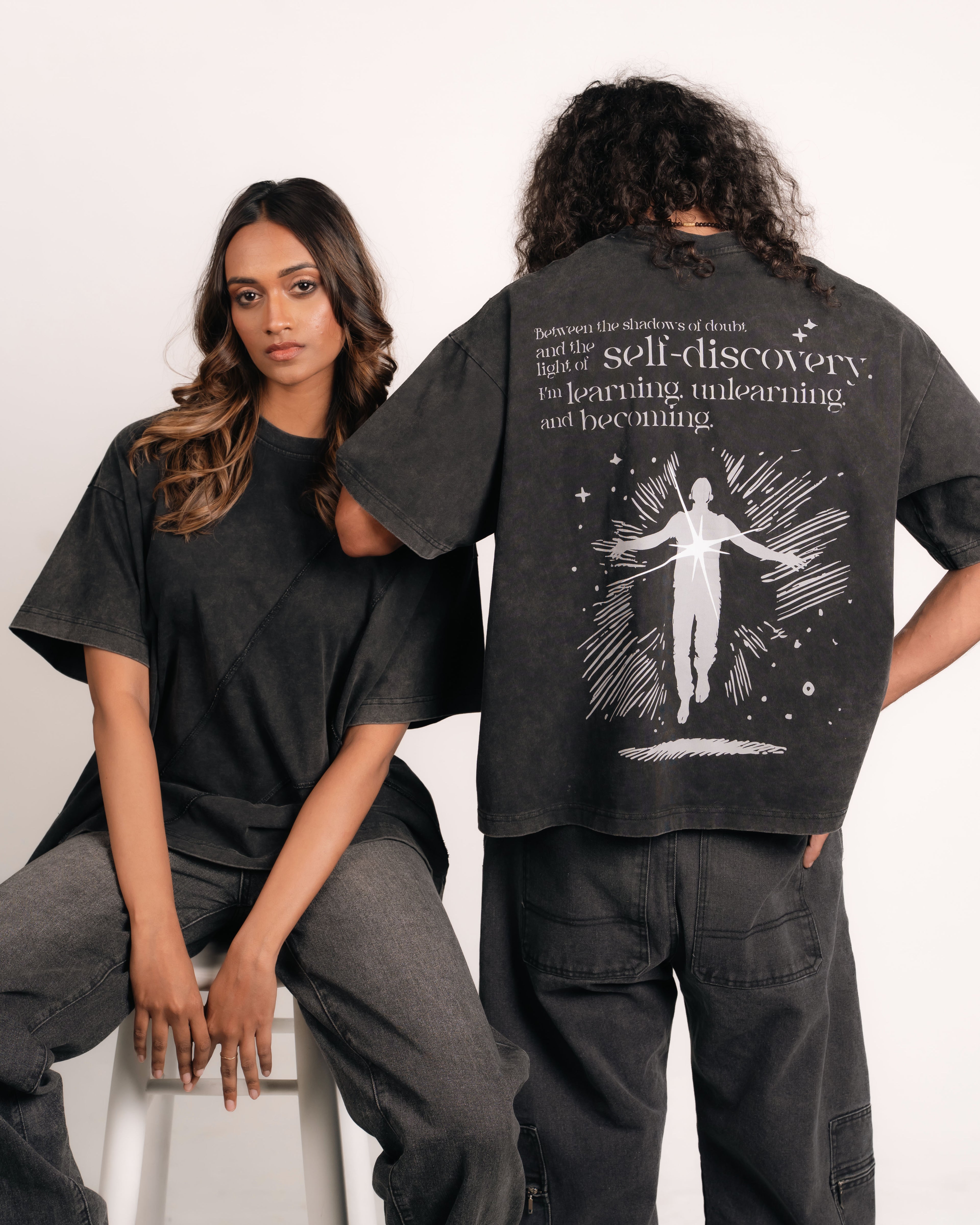 TWO WAY CONTRAST CROP T