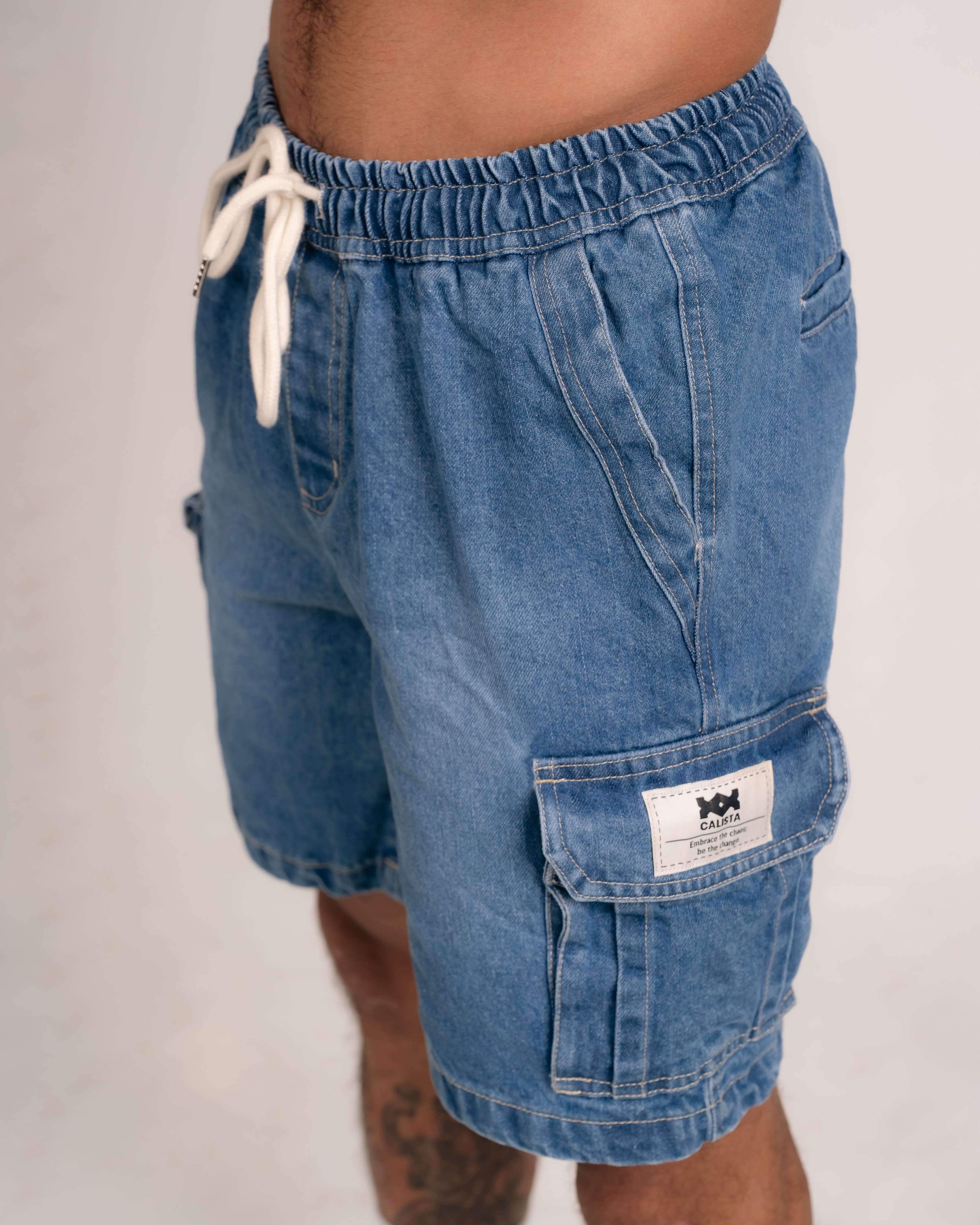 BACKYARD DENIM SHORT