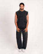 Open Seams Raglan Tank