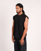 Open Seams Raglan Tank