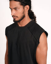 Open Seams Raglan Tank