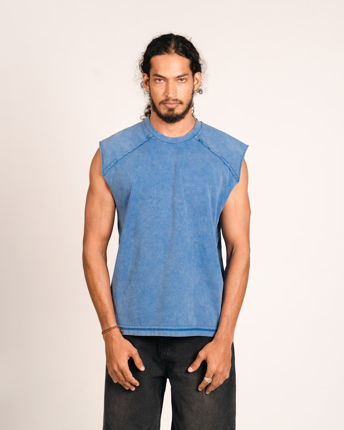 Open Seams Raglan Tank