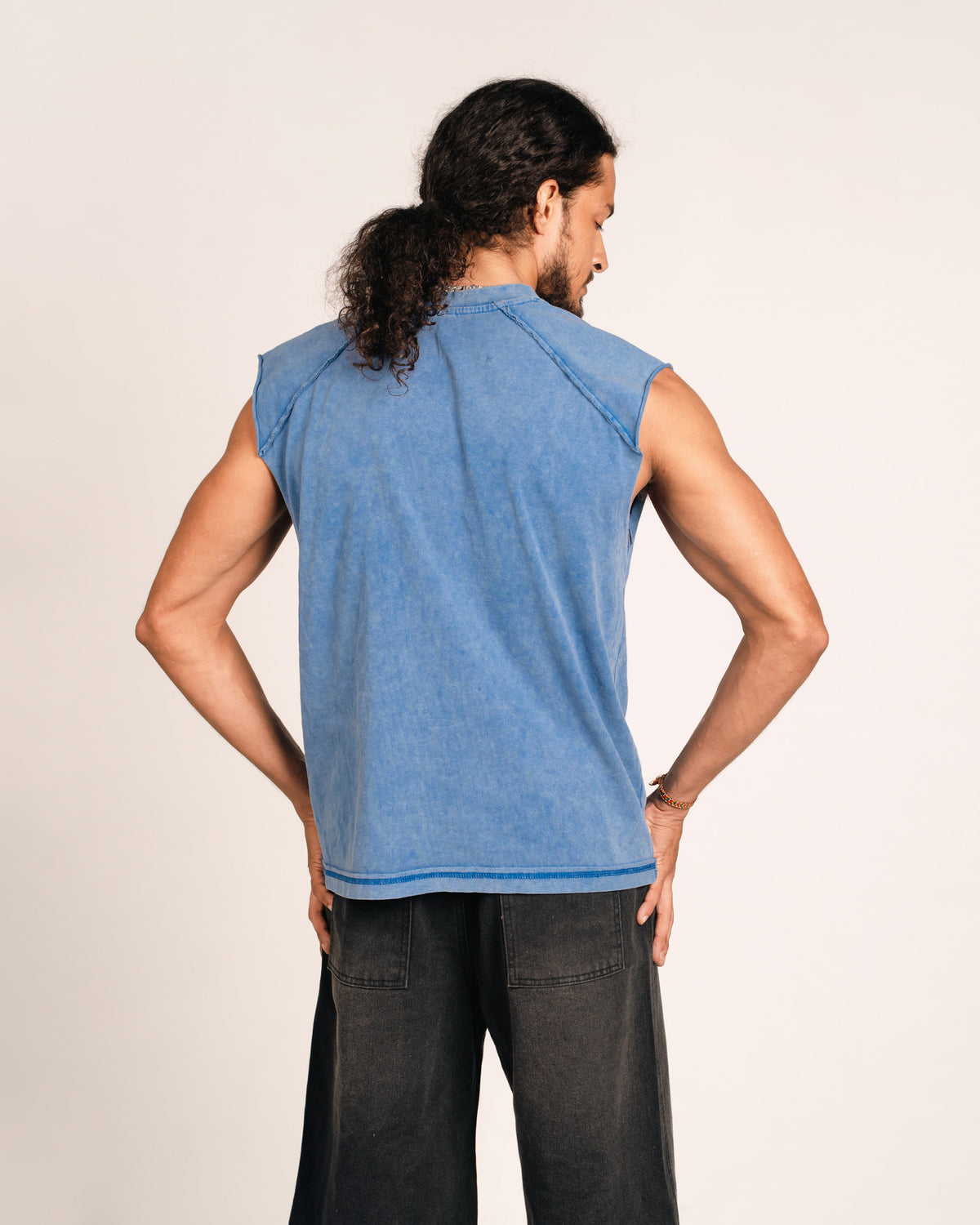 Open Seams Raglan Tank