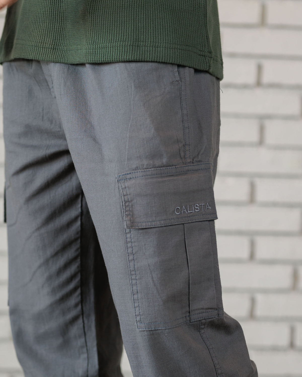 Nomad Linen Oversize Cargo Pant