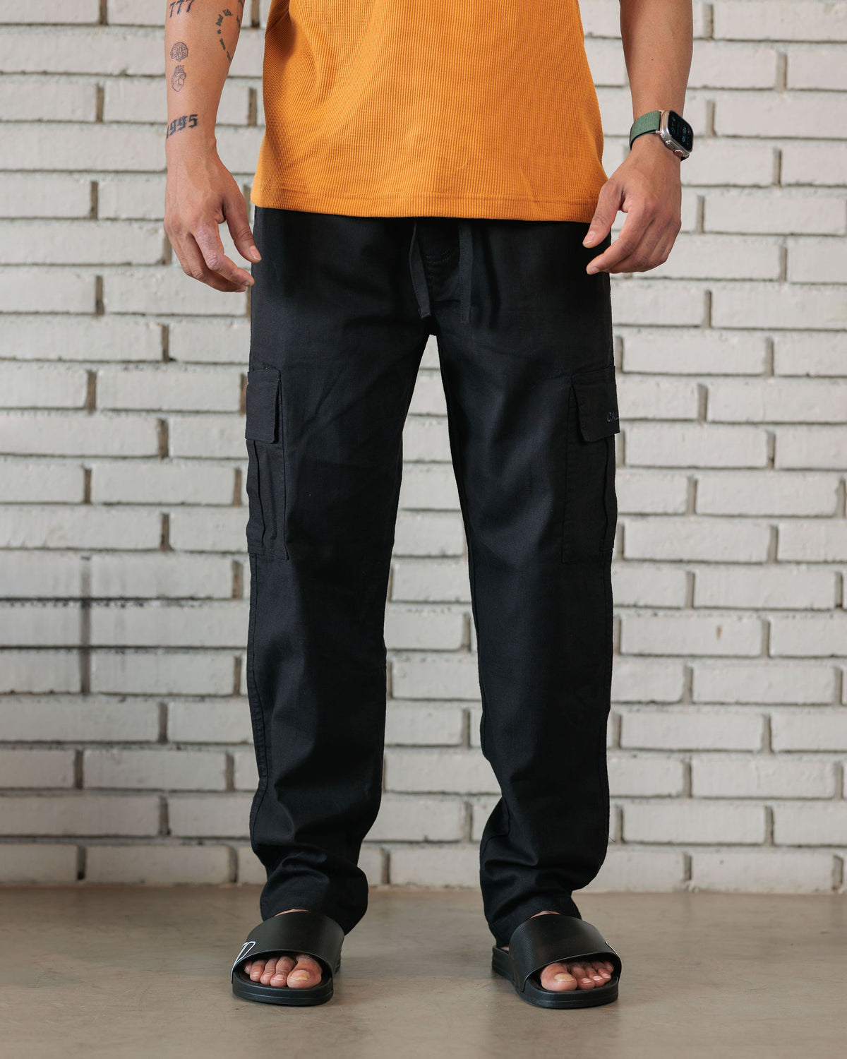 Nomad Linen Oversize Cargo Pant