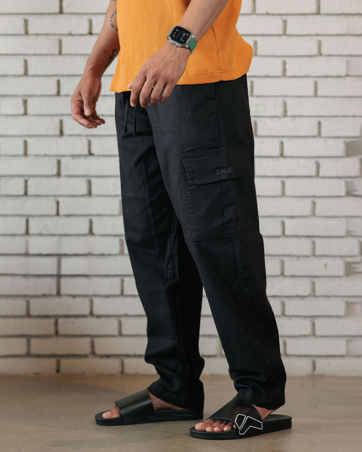 Nomad Linen Oversize Cargo Pant