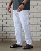 Nomad Linen Oversize Cargo Pant