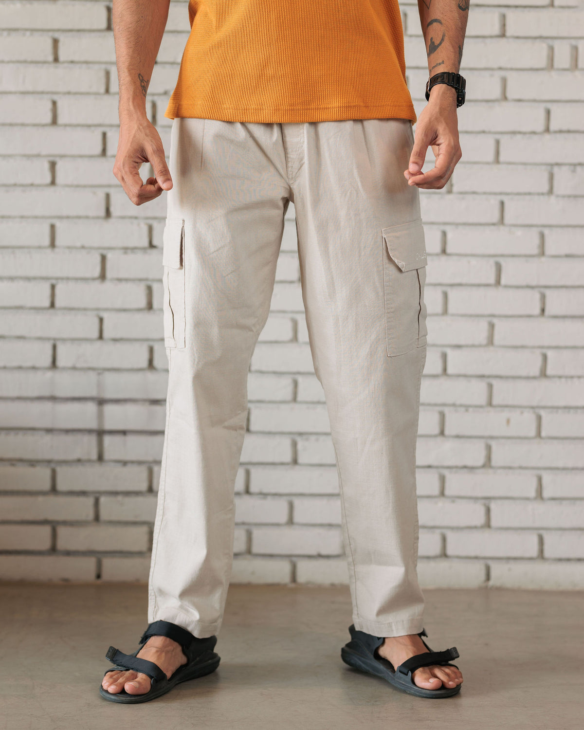 Nomad Linen Oversize Cargo Pant