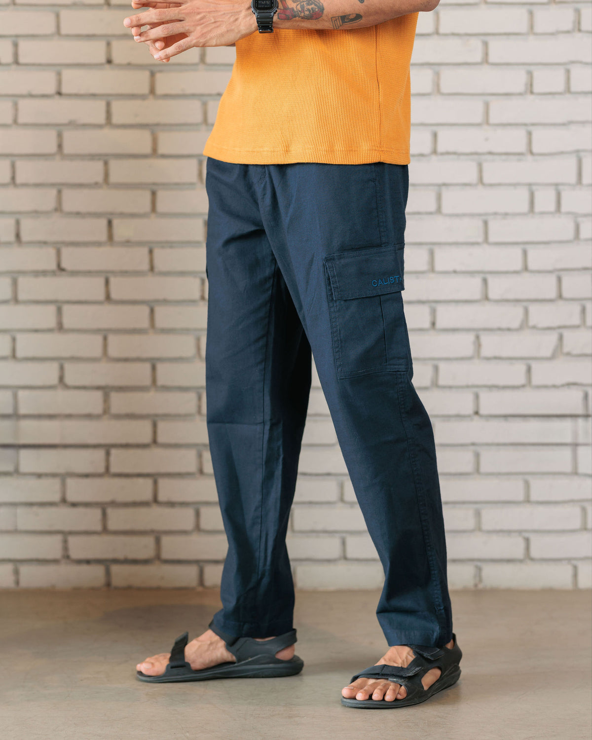 Nomad Linen Oversize Cargo Pant