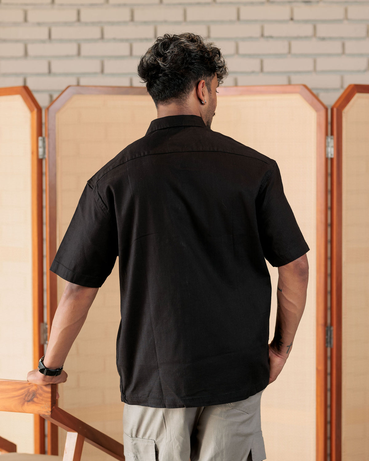 Nomad Oversize Linen Shirt