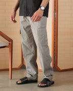 Nomad Linen Oversize Cargo Pant