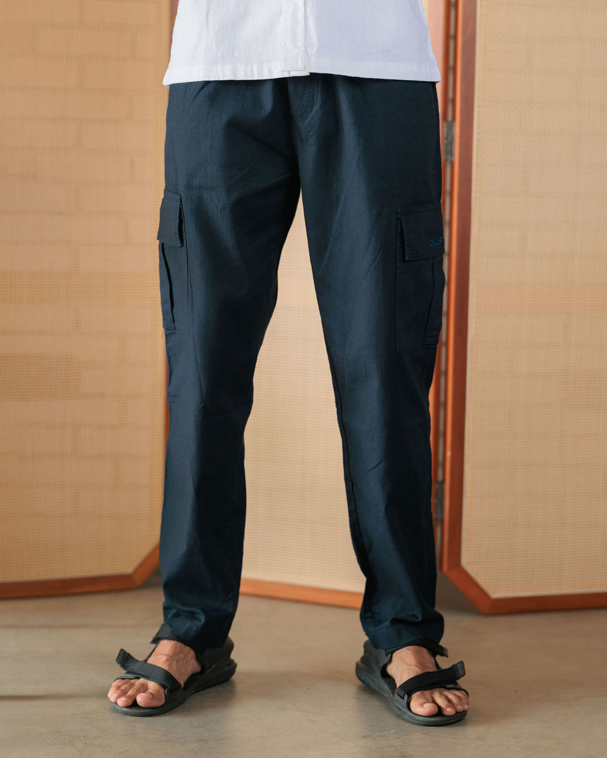 Nomad Linen Oversize Cargo Pant