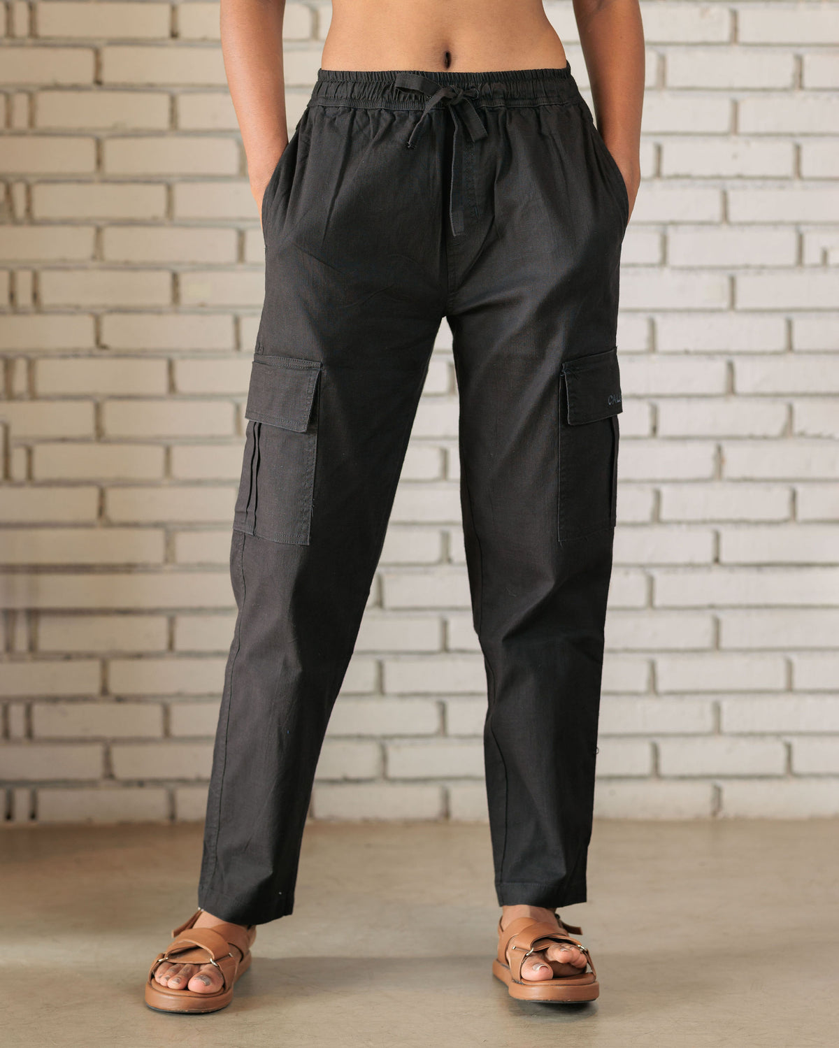 Nomad Linen Oversize Cargo Pant