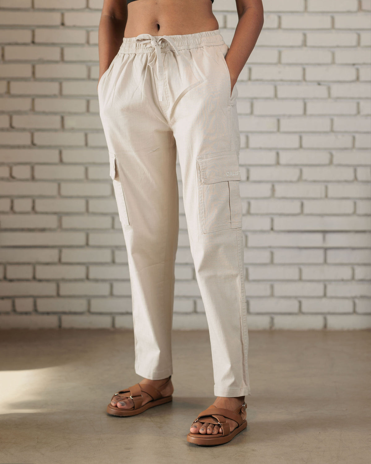 Nomad Linen Oversize Cargo Pant