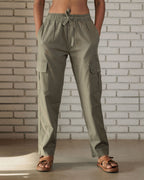 Nomad Linen Oversize Cargo Pant