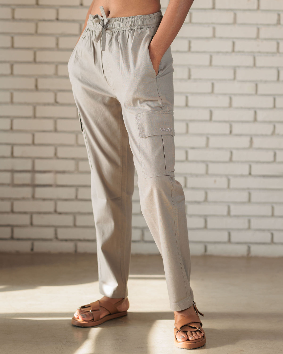 Nomad Linen Oversize Cargo Pant