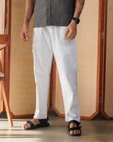 Nomad Linen Oversize Cargo Pant