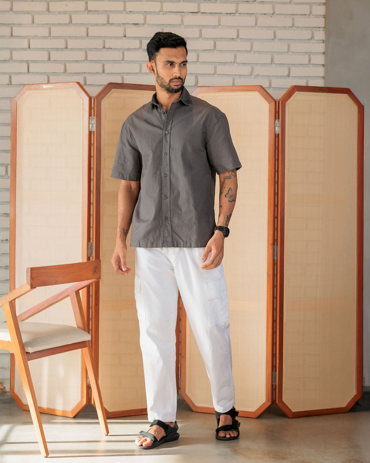 Nomad Oversize Linen Shirt