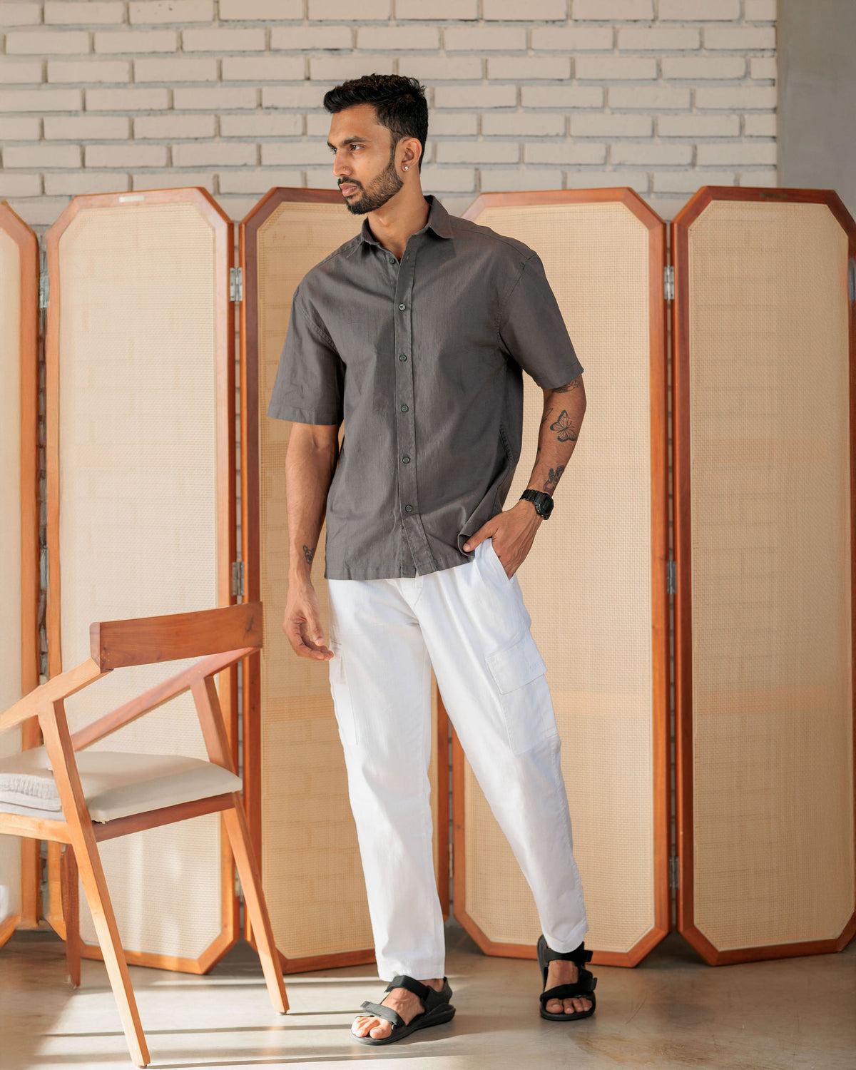 Nomad Oversize Linen Shirt