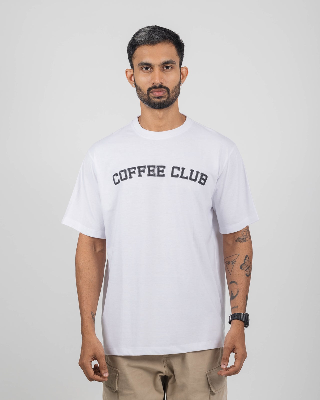 COFFEE CLUB OVERSIZED RELAX T