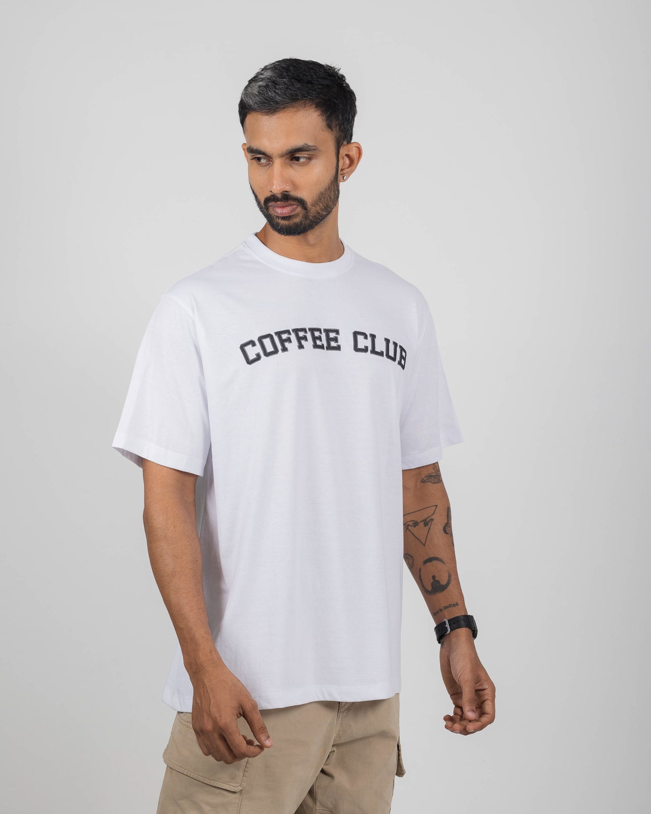 COFFEE CLUB OVERSIZED RELAX  T