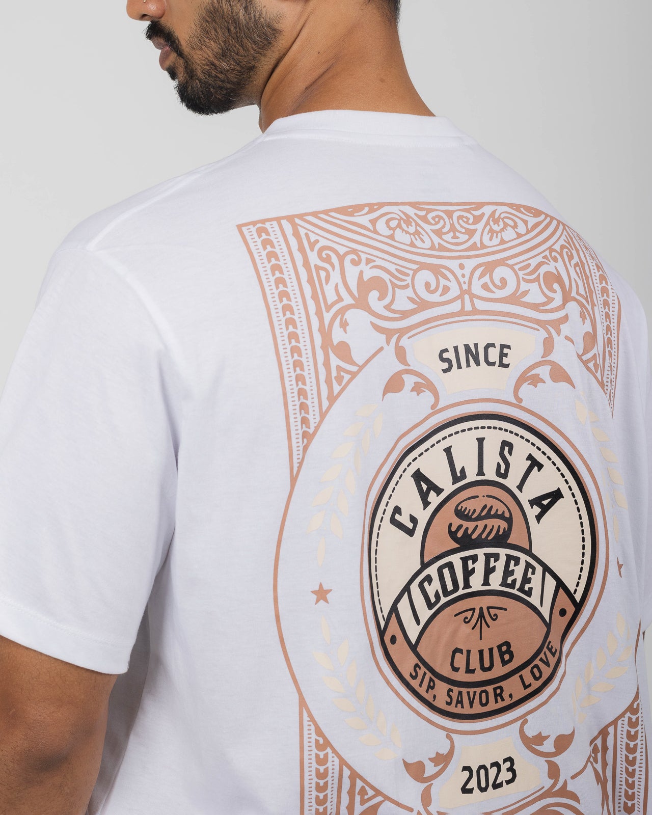COFFEE CLUB OVERSIZED RELAX  T