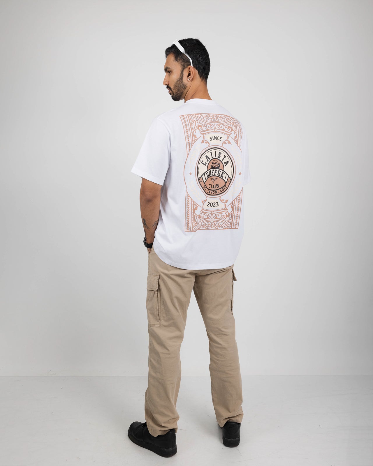 COFFEE CLUB OVERSIZED RELAX  T