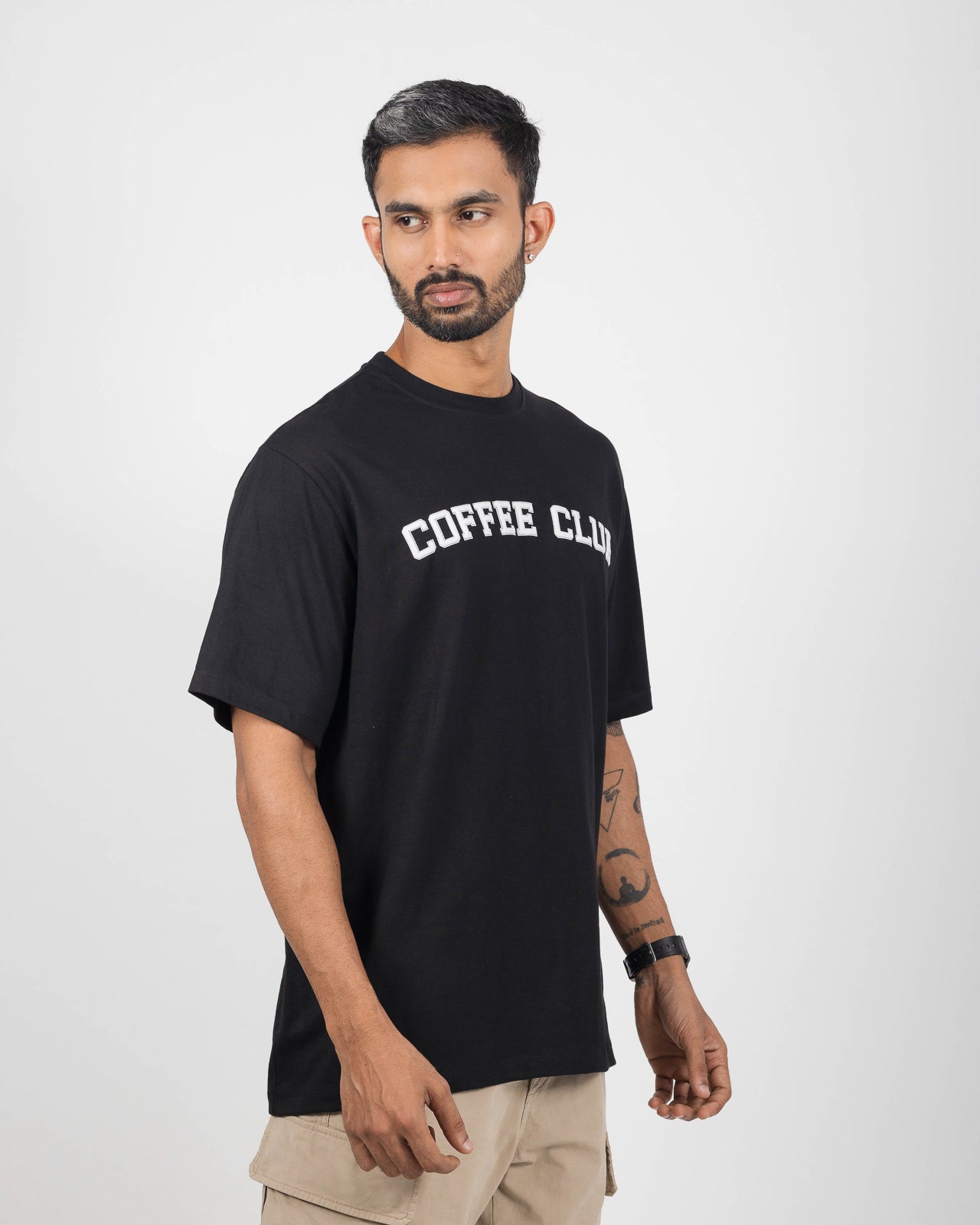 COFFEE CLUB OVERSIZED RELAX  T