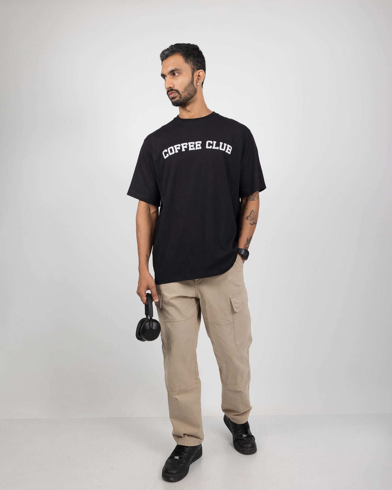 COFFEE CLUB OVERSIZED RELAX  T