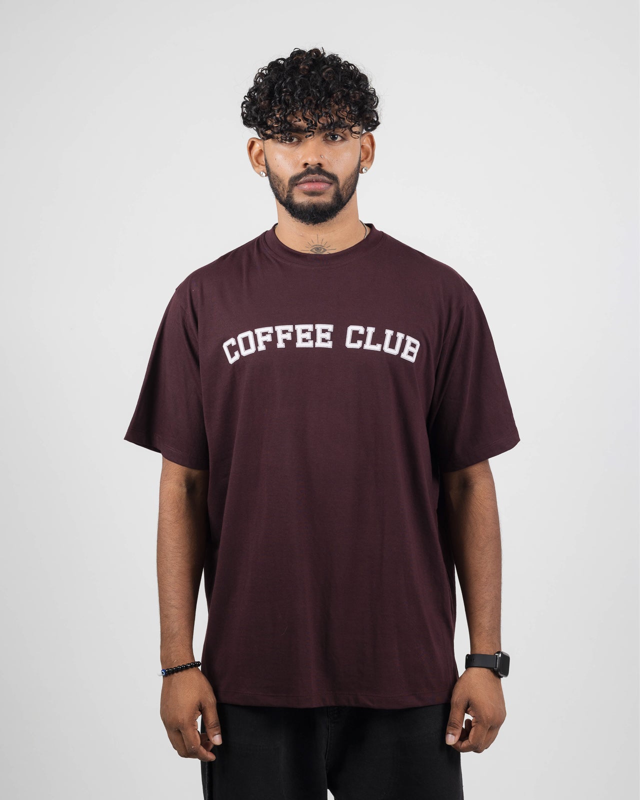 COFFEE CLUB OVERSIZED RELAX  T