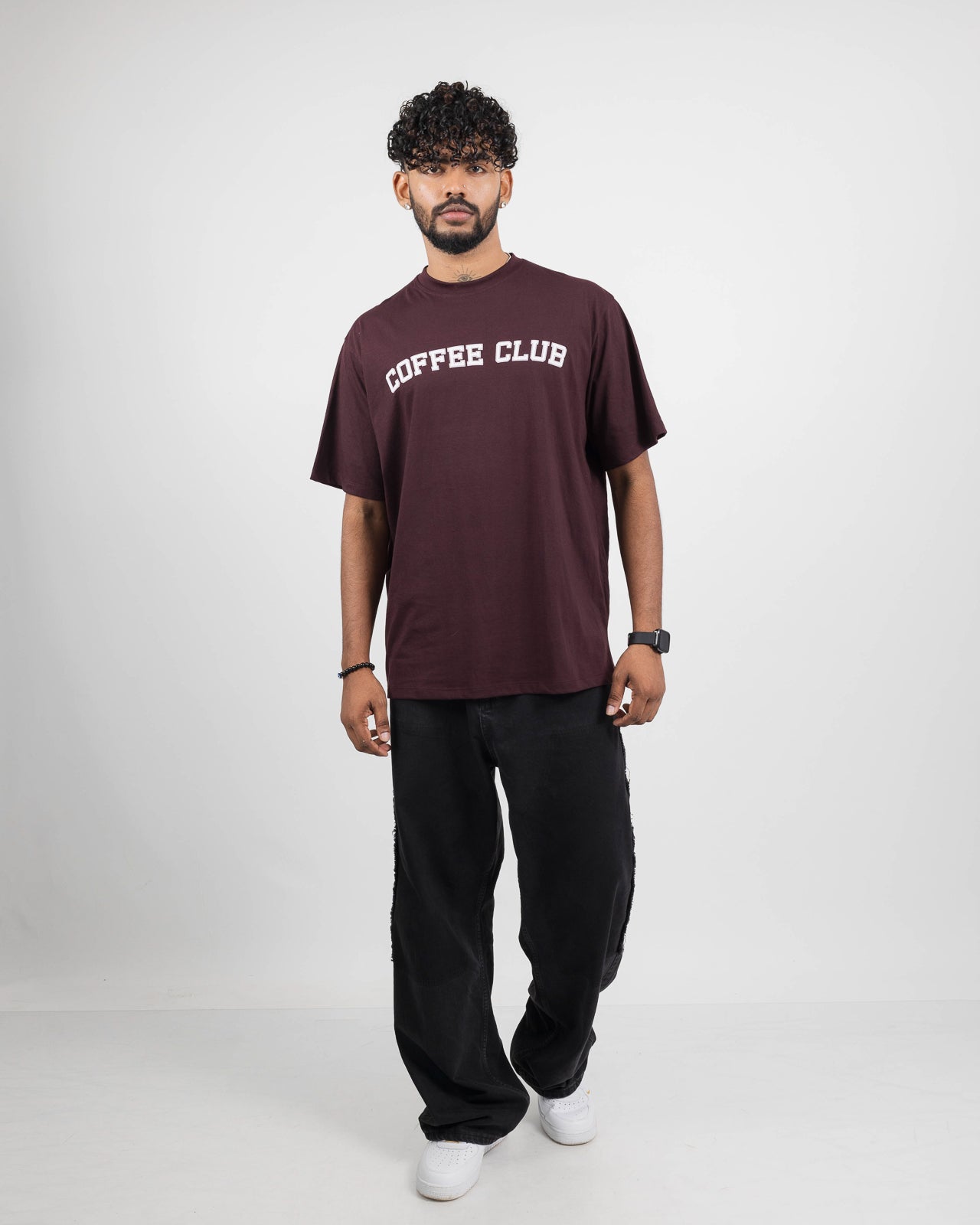 COFFEE CLUB OVERSIZED RELAX  T