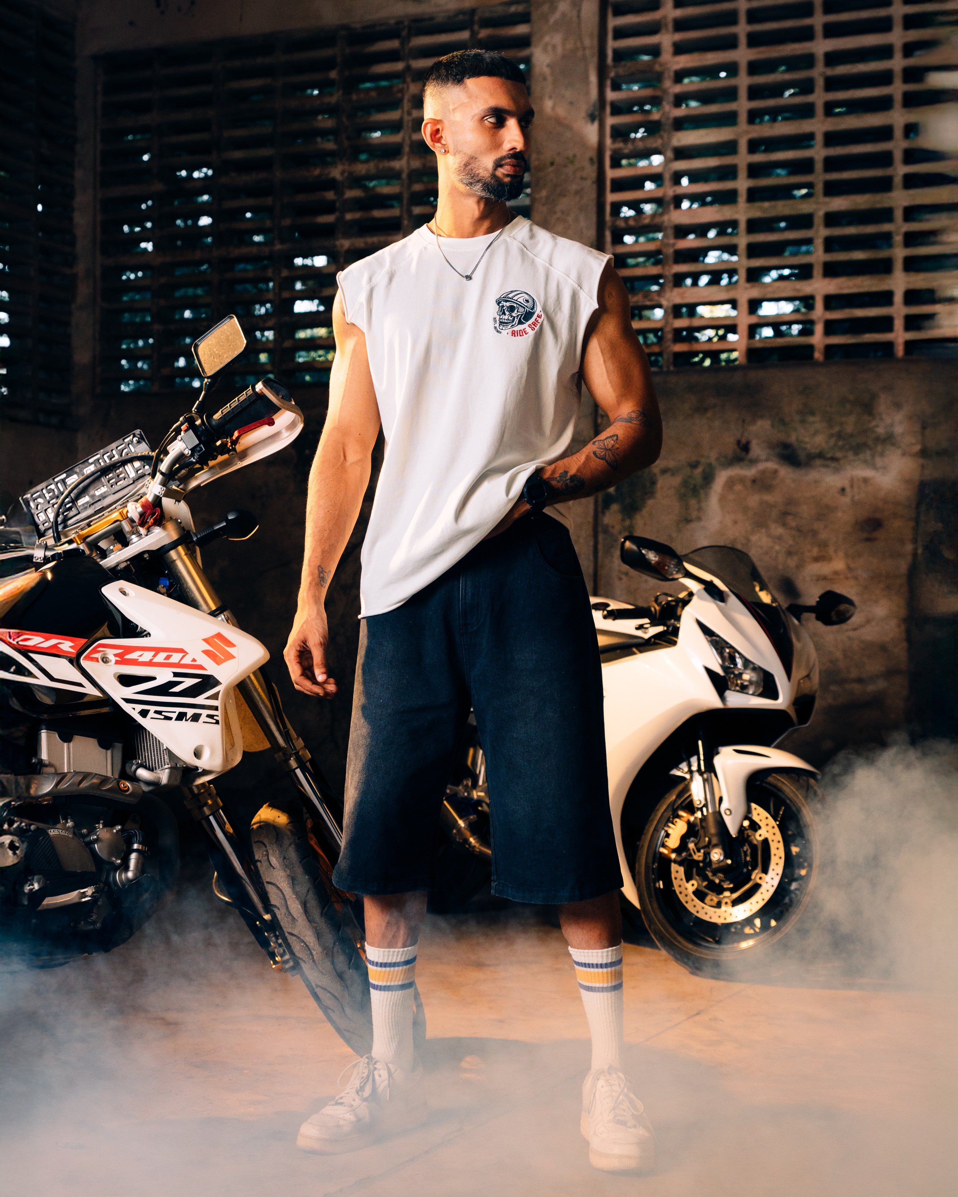 THROTTLE TANK TOP - RIDE SAFE